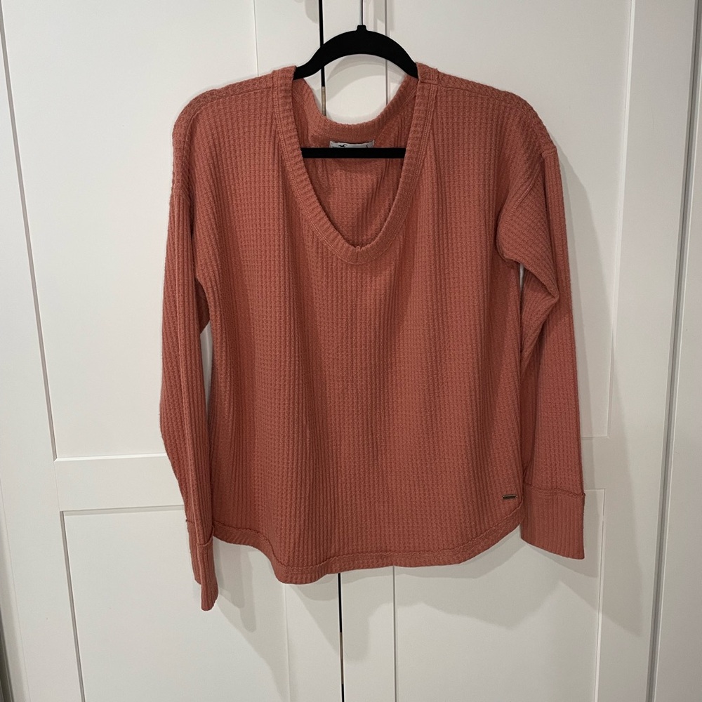 Hollister Vintage Y2K Waffle Knit Top